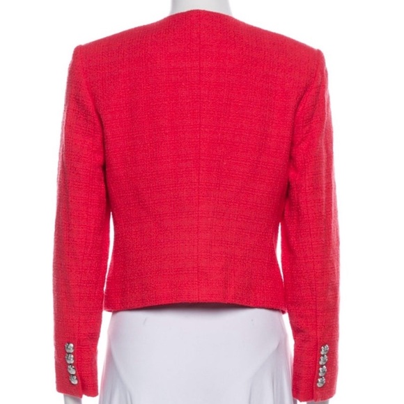 Veronica Beard Nathan Watermelon Red Jacket NWOT - Picture 7 of 8